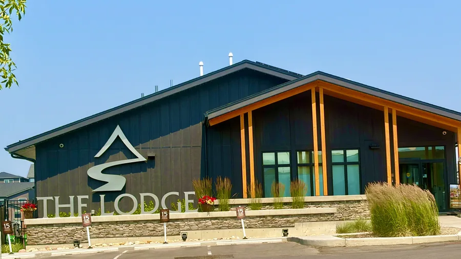 The Lodge amenity centre in Rockland Park, Calgary