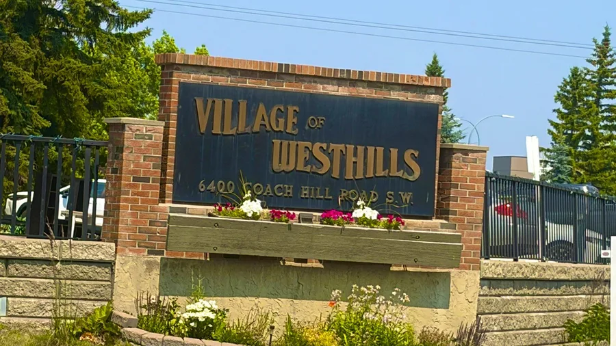 Village of WestHills townhomes, Coach Hill, Calgary